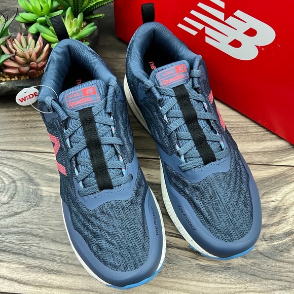 ⛔️SOLD⛔️NIB New Balance WIDE WIDTH Nitrel v3 Trail Running Shoes WTNTRCC3 Indigo - Picture 2 of 14